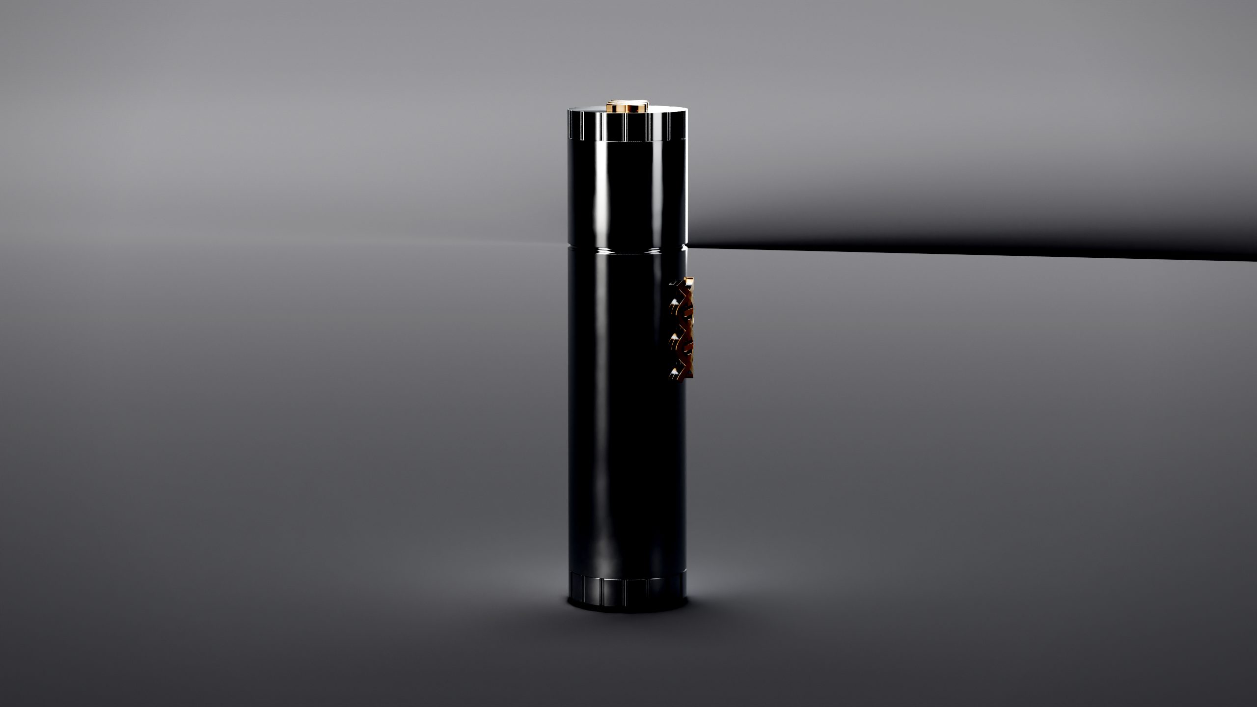 THE TUBE, polished, emerging from darkness